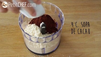 Macarons de chocolate