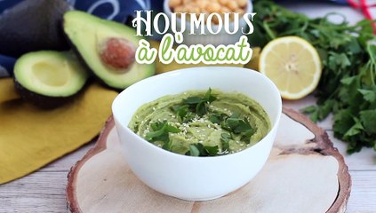 Hummus mit avocado
