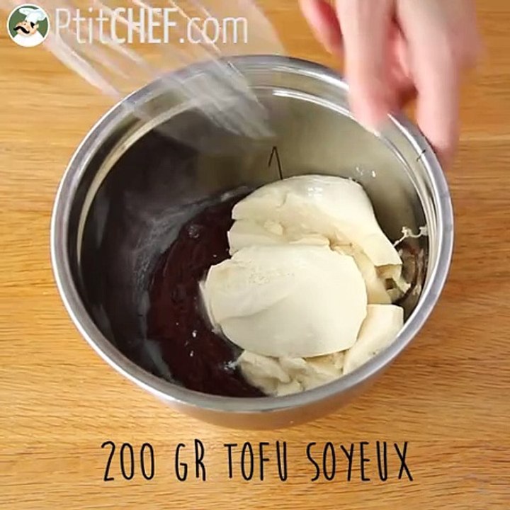 Brownie vegan, sans œufs, ni lait