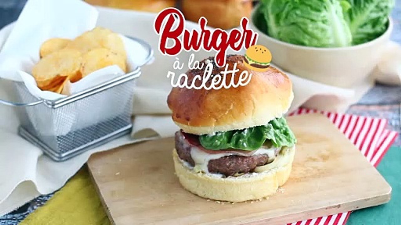 Raclette-burger