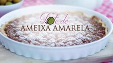 Tarte de ameixa amarela simples
