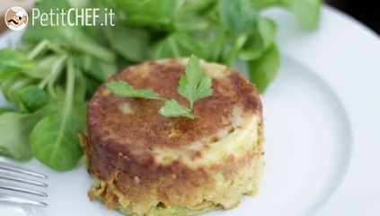 Tortini di zucchine con formaggio