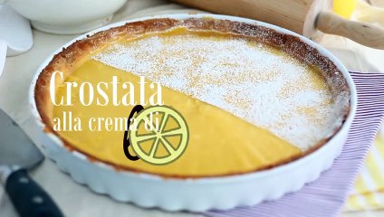 Crostata alla crema di limone - ricetta facile e golosa