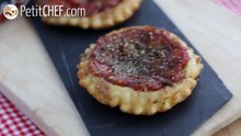 Tarteletes tatin de tomate cereja