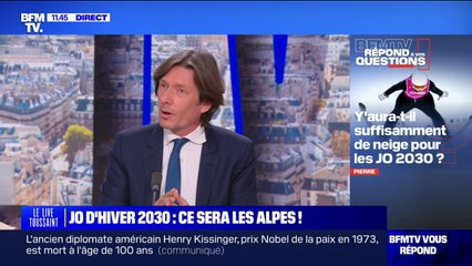 Y'aura-t-il suffisamment de neige pour les JO 2030? BFMTV répond à vos questions