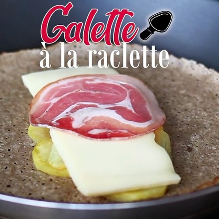 Buchweizen-galette mit raclette