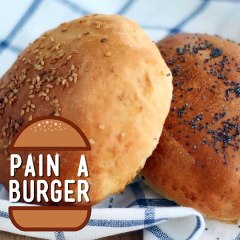 Pains à burger maison (buns)