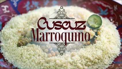 Cuscuz tradicional marroquino de frango