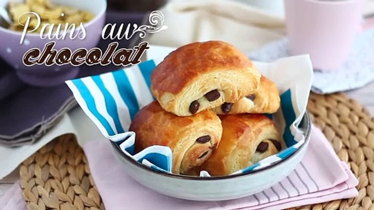 Pains au chocolat oder chocolatines