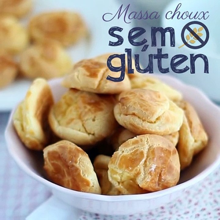 Massa para choux (ou massa para carolina) sem gluten!