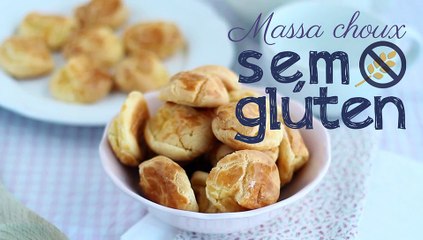 Massa para choux (ou massa para carolina) sem gluten!