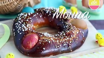 Mouna, brioche traditionnelle de pâques