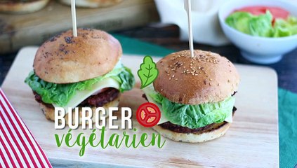 Burger végétarien aux haricots rouges
