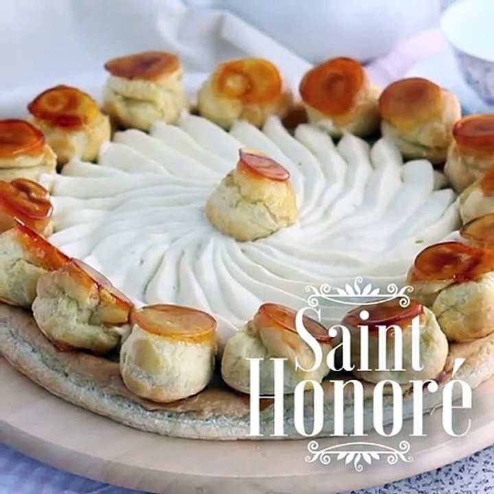 Saint honoré, das rezept schritt für schritt und im video erklärt