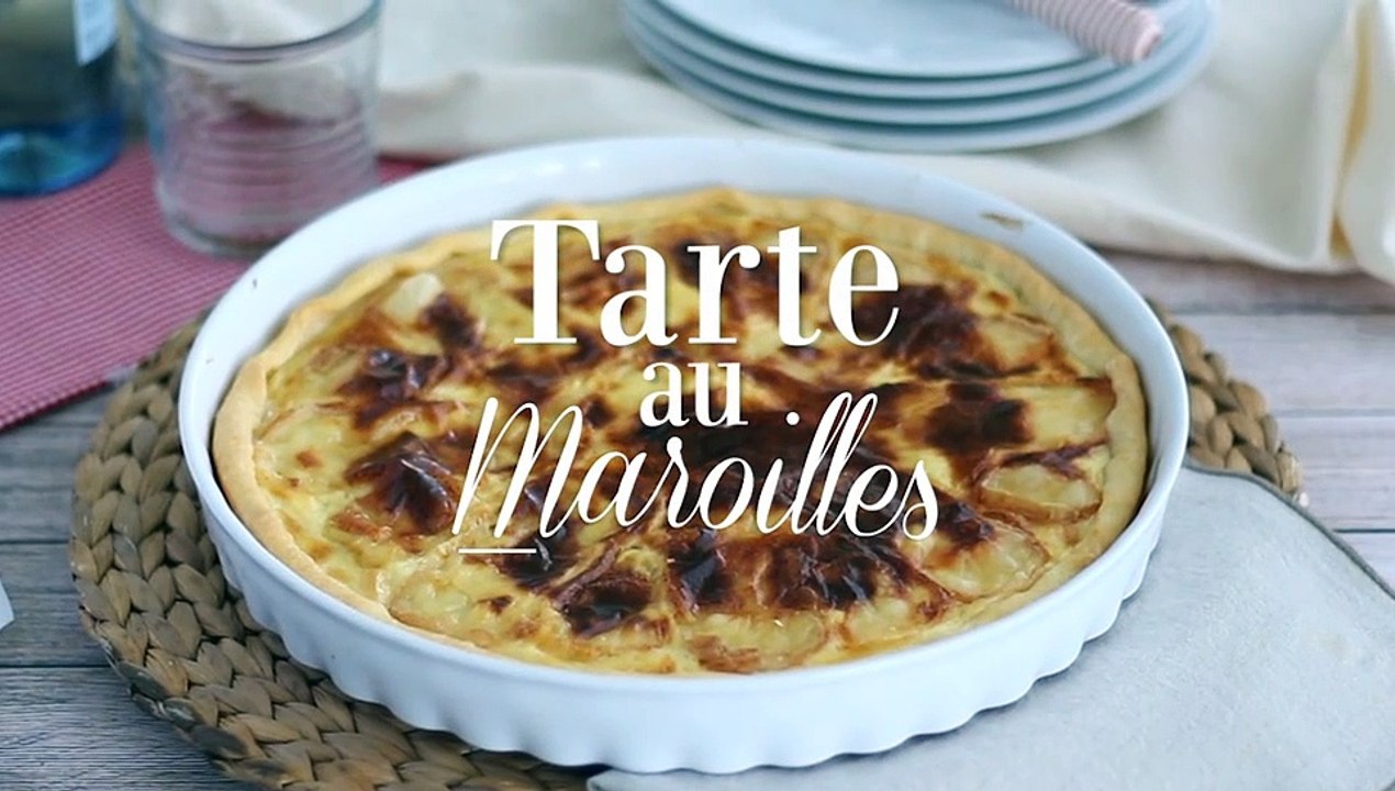 Schnelle und einfache maroilles-torte