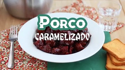 Lombo de porco caramelizado