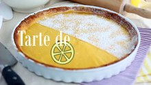 Tarte (torta) de limão fácil e cremosa