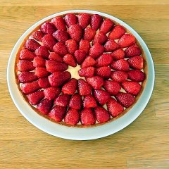 Tarte aux fraises facile