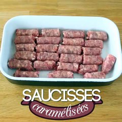 Saucisses caramélisées pour l'apéro