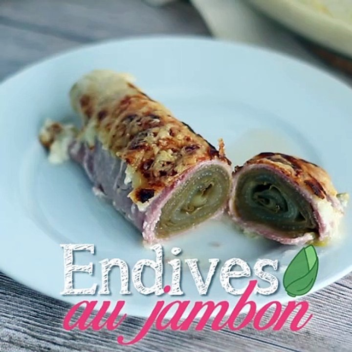 Endivien mit schinken gratiniert