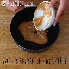 Brownie au beurre de cacahuète et biscuits oréo
