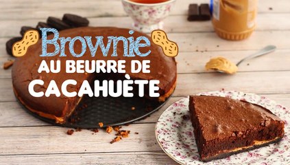 Brownie au beurre de cacahuète et biscuits oréo