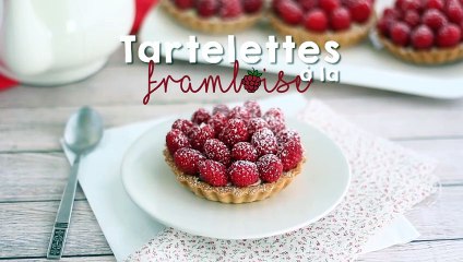 Tartelettes aux framboises très facile et rapide