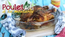 Poulet en croûte de moutarde et herbes de provence
