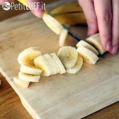 Crostata con cioccolato e banane