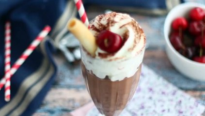 Chocolat liégeois, la crème viennoise au chocolat