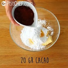 Sablés viennois au cacao