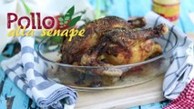 Pollo in crosta di senape ed erbe aromatiche - ricetta facile