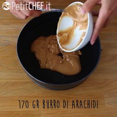 Brownie al burro di arachidi e biscotti oreo