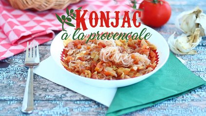 Spaghettis de konjac à la provençale