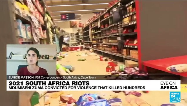 Instigator of South Africa's deadly 2021 riots sentenced to 12 years