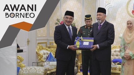 Tun Juhar terima kunjungan hirmat Tun Ali Rustam
