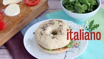Bagel italiano, fácil e rápido