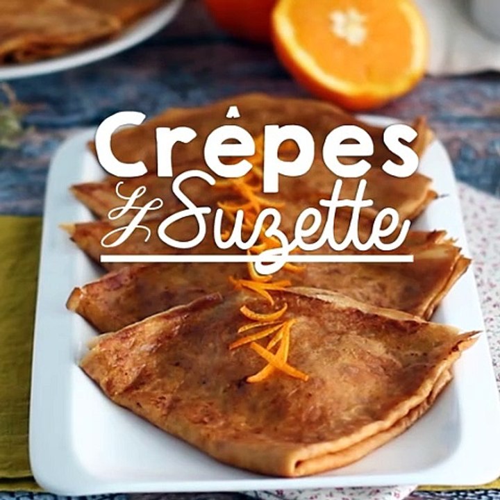 Crêpes suzette, das traditionelle rezept