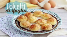 Dolcetti di sfoglia con crema pasticcera