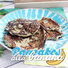 Pancakes alla banana senza glutine
