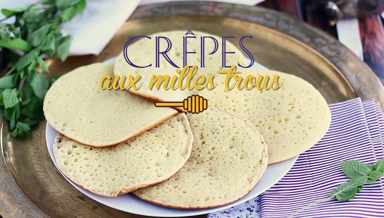 Baghrirs, les crêpes aux mille trous marocaines