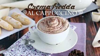Crema fredda al cappuccino