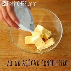 Biscoitos vienenses com cacau