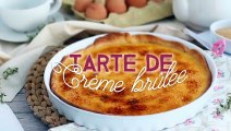 Tarte/torta de creme brûlée