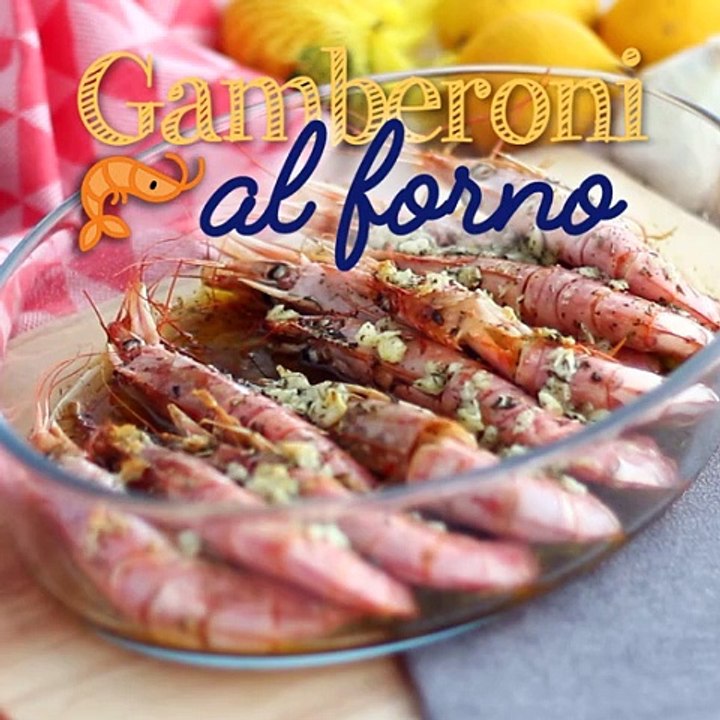 Gamberoni al forno, la ricetta facile e veloce
