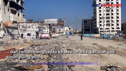 Serangan Israel Menghancurkan Jantung Kota Gaza yang Indah