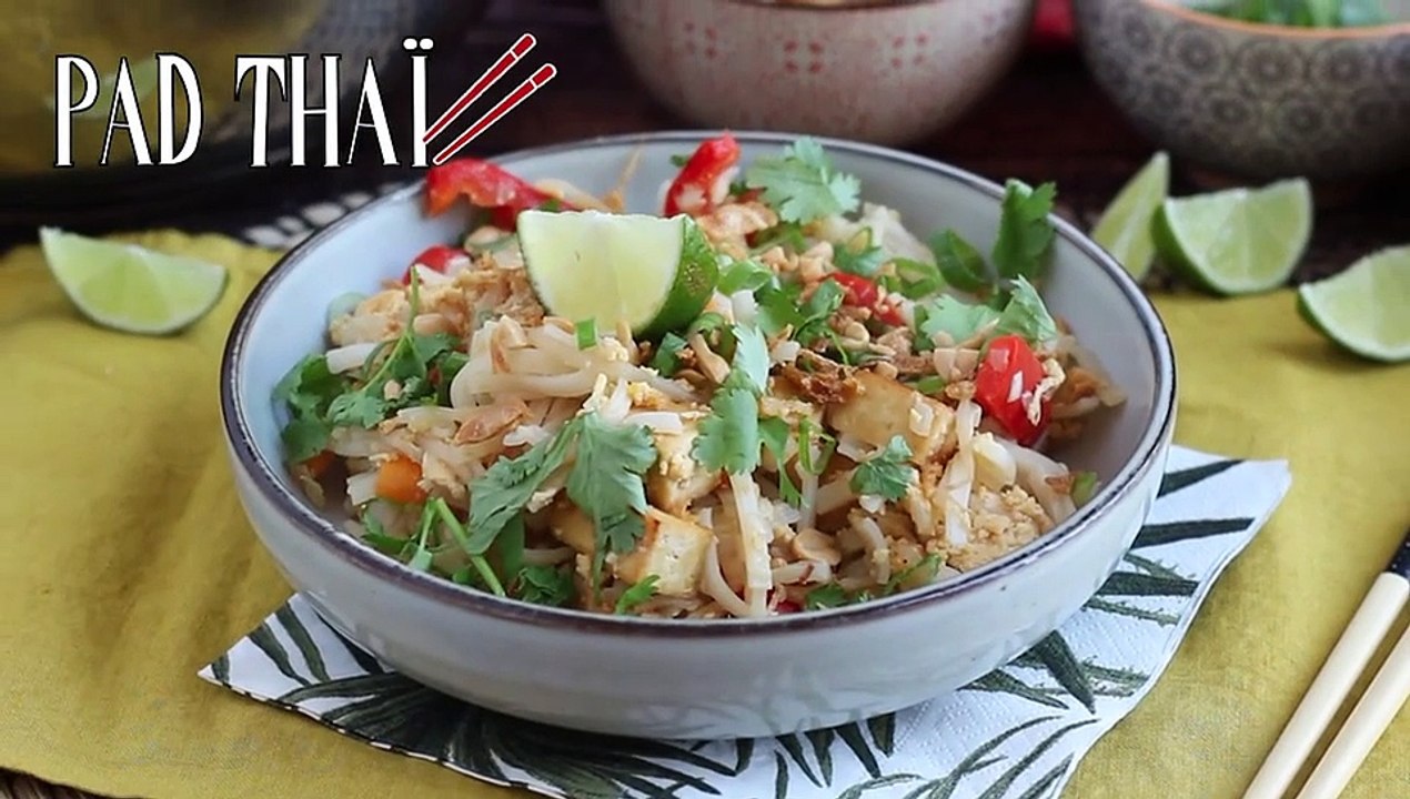 Thai-pad mit tofu