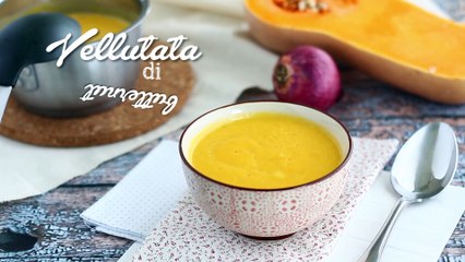 Vellutata di zucca violina