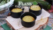 Zucchini-pesto-flans – glutenfrei