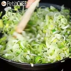 Alho -francês (alho-poró, alho- porro) cremoso